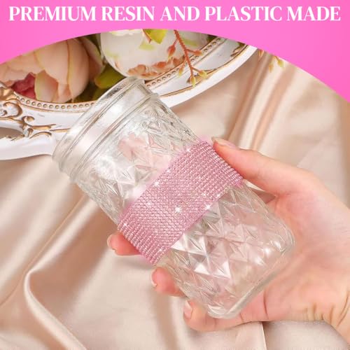 MAYCREATE® 1Roll Self Adhesive Crystal Rhinestone Ribbon Diamond Bling Tape Rhinestones Strips Sticker for Arts Crafts Wedding Birthday Party DIY Event Car Phone Decoration Pink 2 PCS MAYCREATE® 1Roll Self Adhesive Crystal Rhinestone Ribbon Diamond Bling Tape Rhinestones Strips Sticker for Arts Crafts Wedding Birthday Party DIY Event Car Phone Decoration Pink 2 PCS